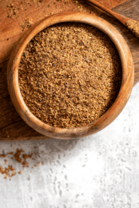 Ground flaxseeds