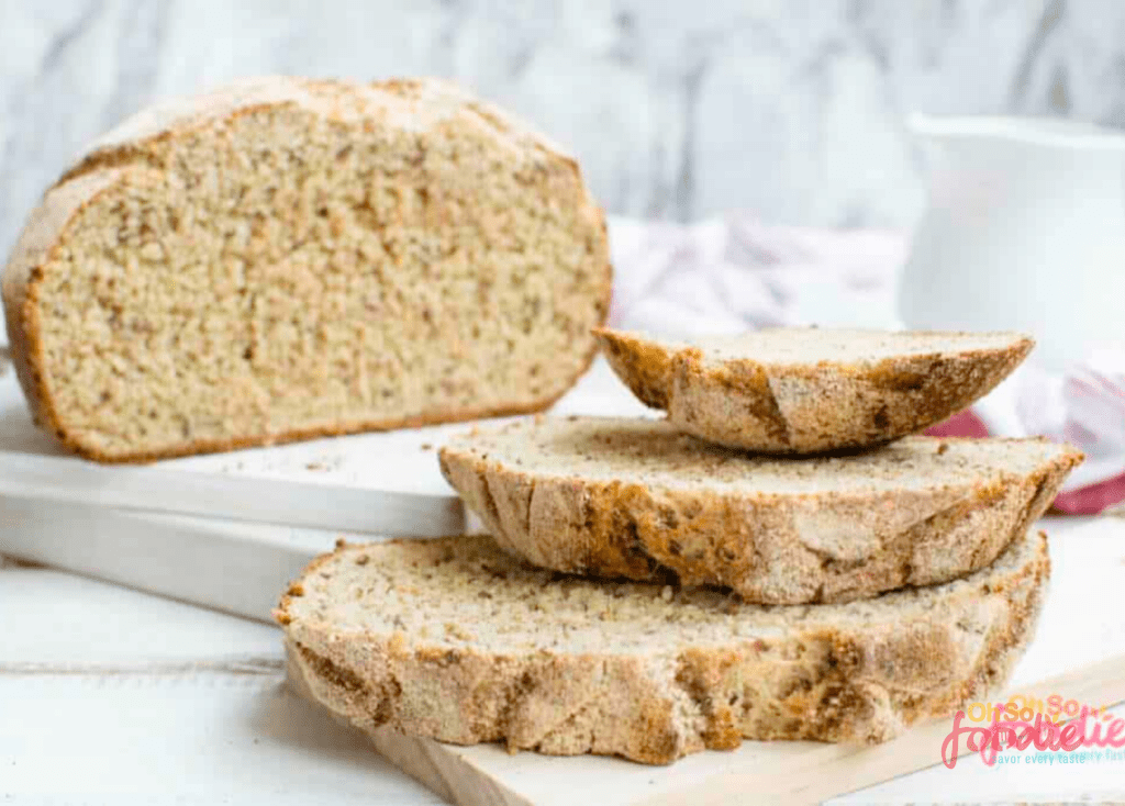 sourdough bread loaf keto