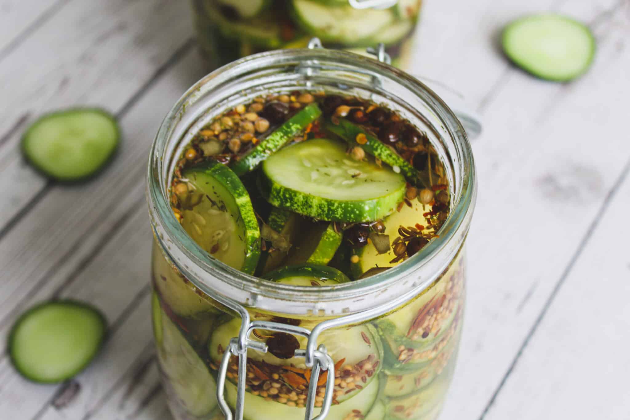 Dill Pickles With Pickling Spice Oh So Foodie