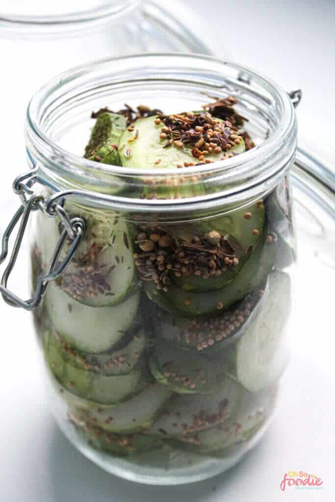 pickles with pickling spice