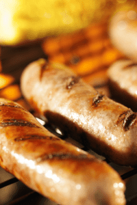 Bratwurst sausage links