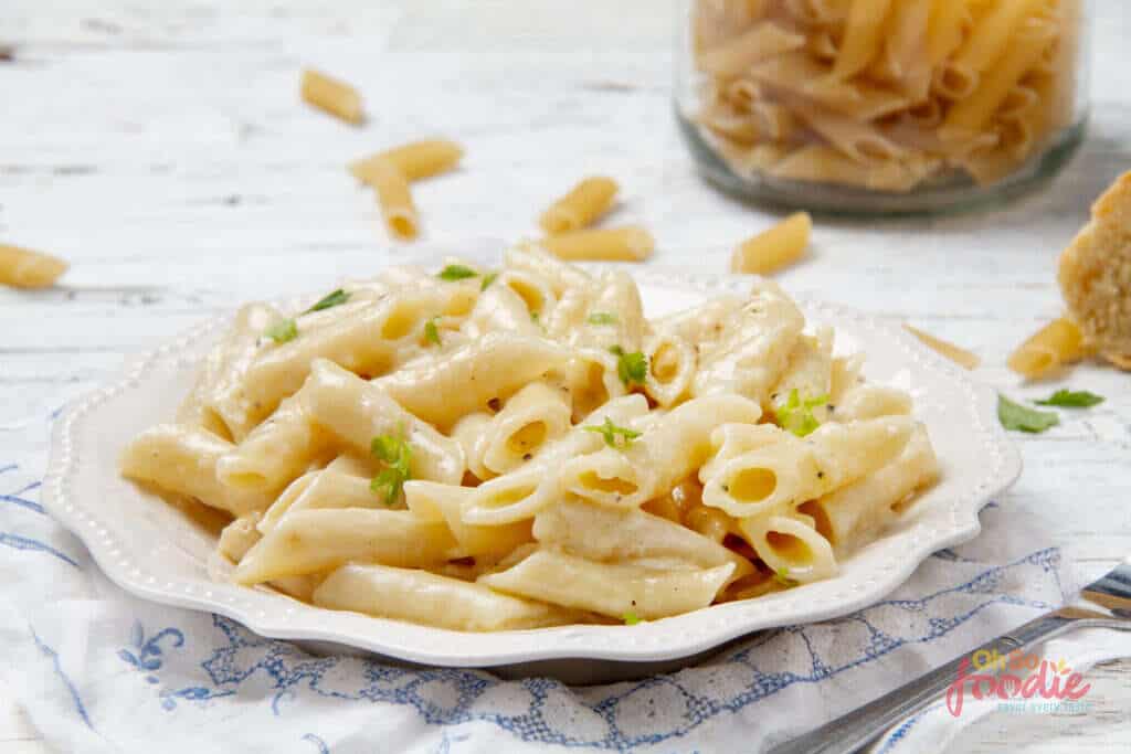 creamy pasta with half and half