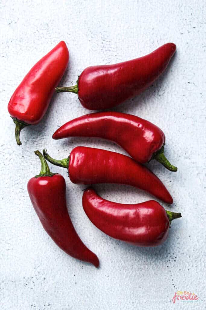 red chili peppers