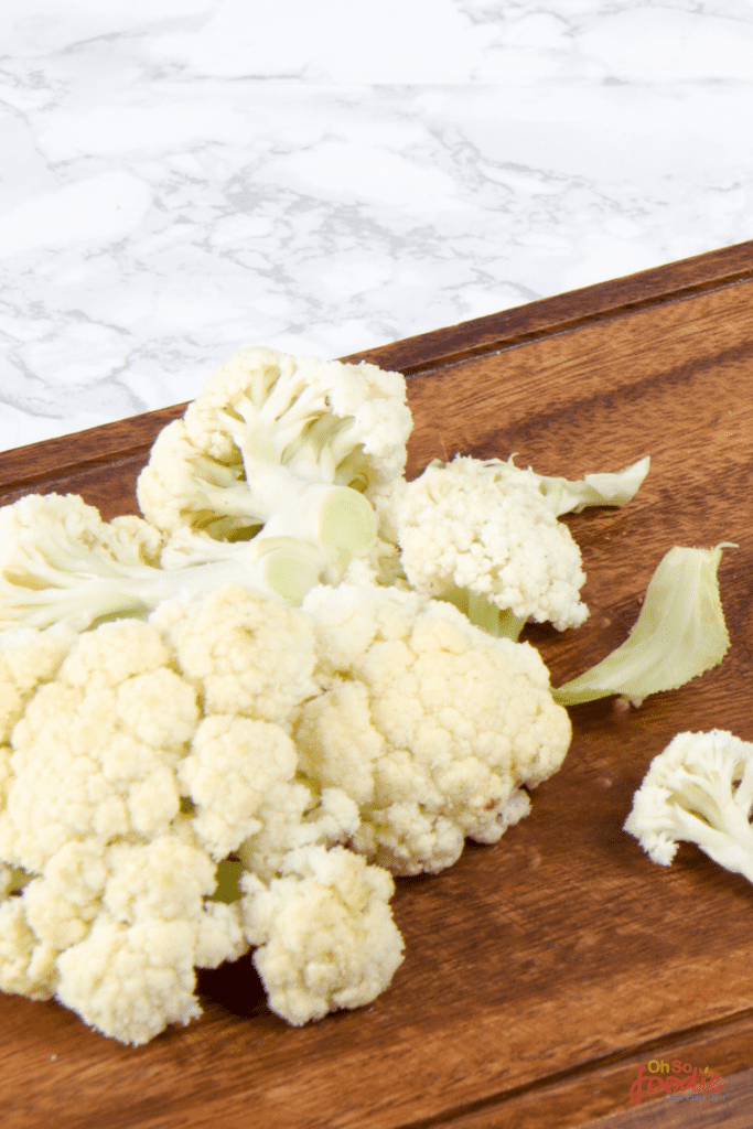 raw cauliflower