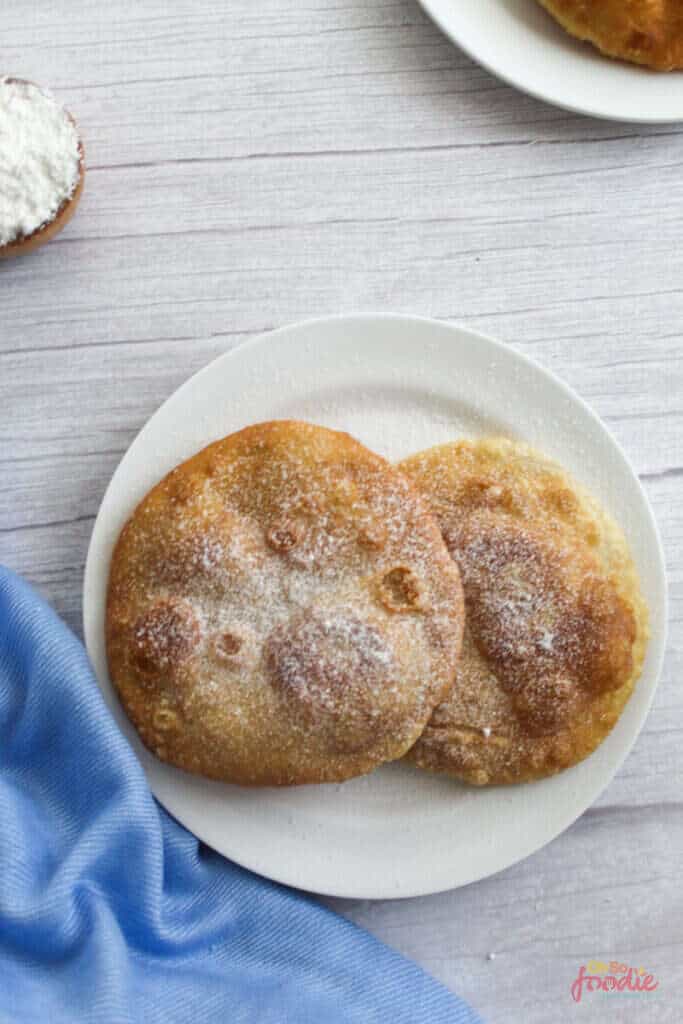 fried dough without baking powder