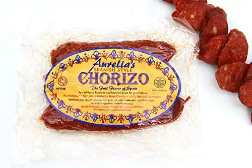 Aurelia's Fully Cooked Spanish Chorizo - 8oz