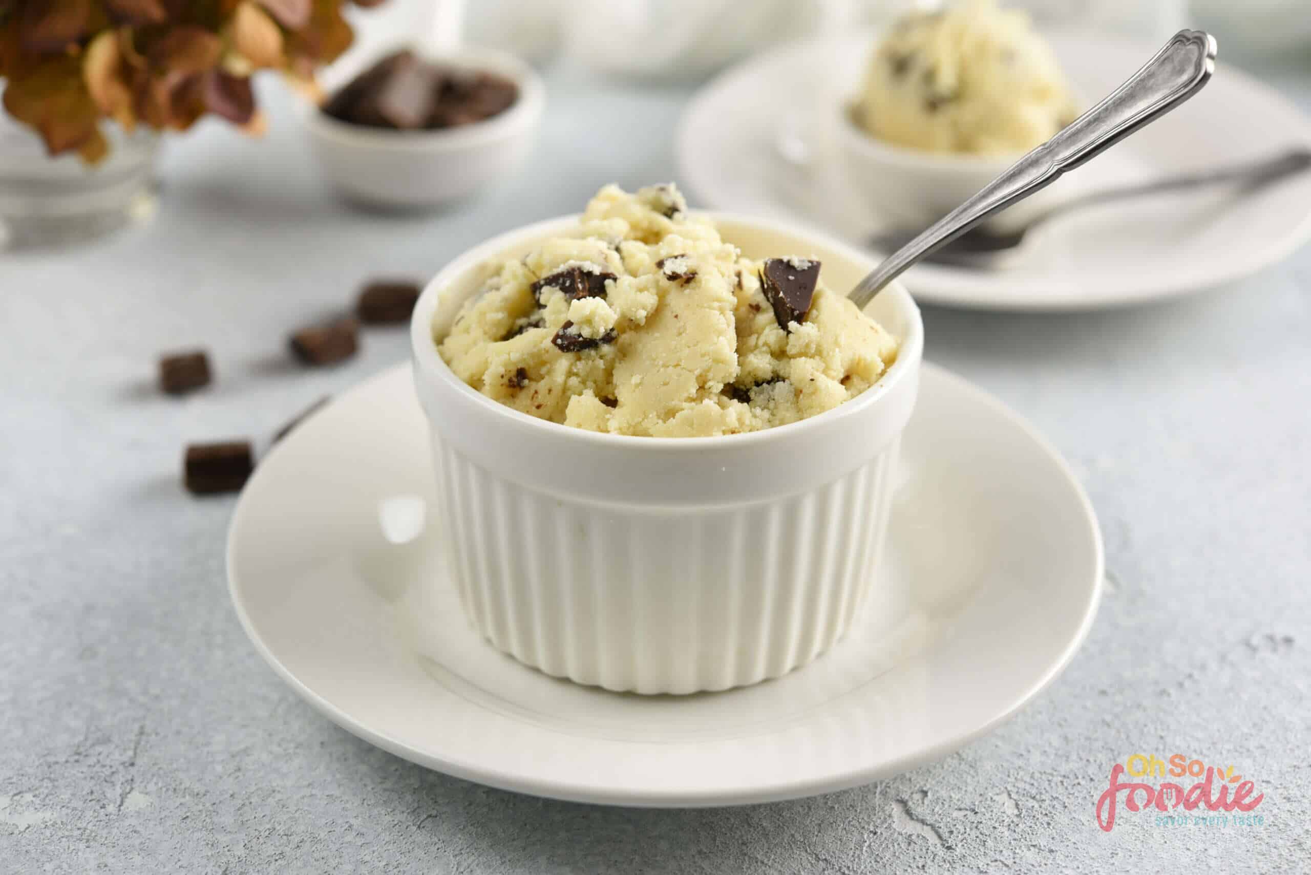 Edible Cookie Dough Without Eggs (Keto Approved) Oh So Foodie