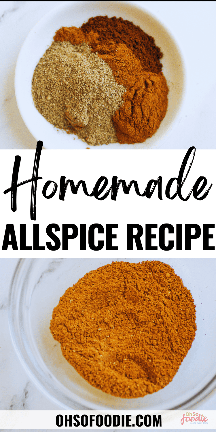 Allspice Recipe How To Make Your Own Allspice Mix Oh So Foodie