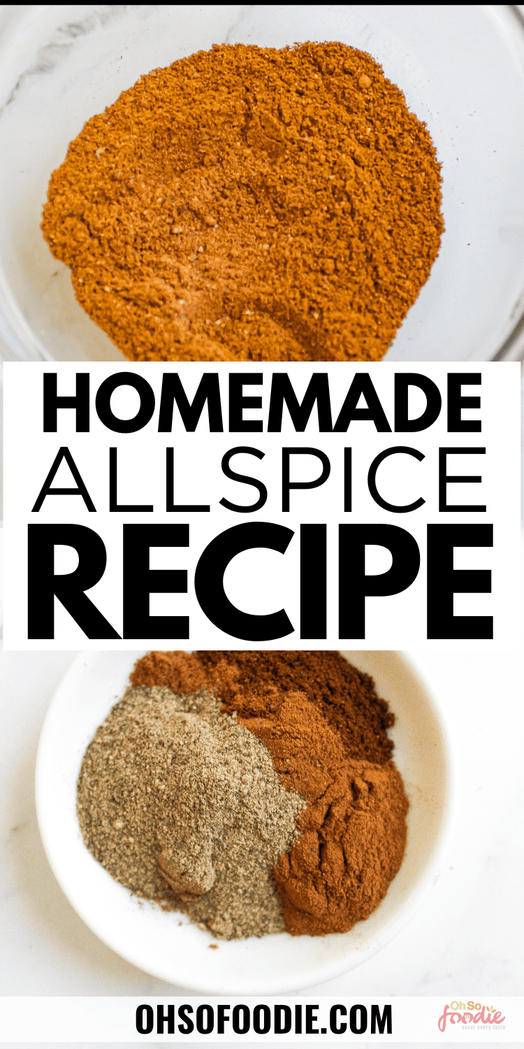 Allspice Recipe How To Make Your Own Allspice Mix Oh So Foodie
