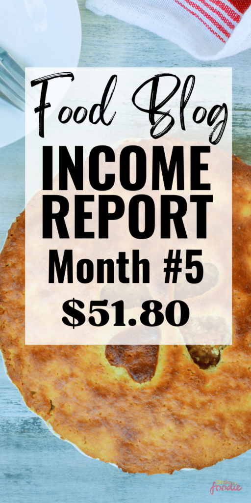 Food Blog Income Report September 2019