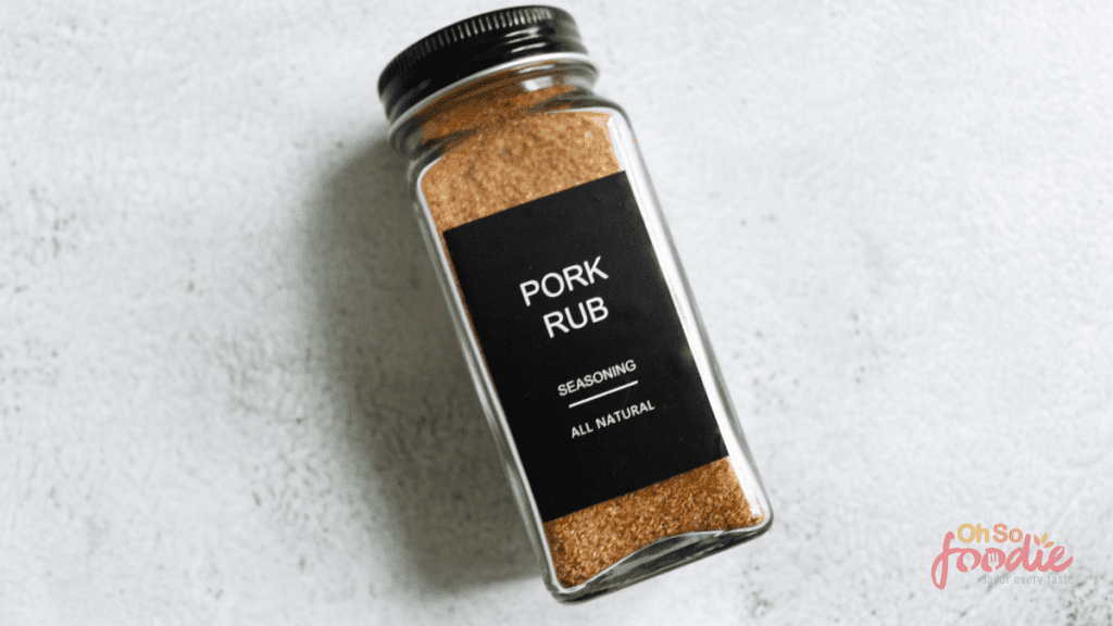 Pork Rib Rub Recipe Without Brown Sugar Oh So Foodie