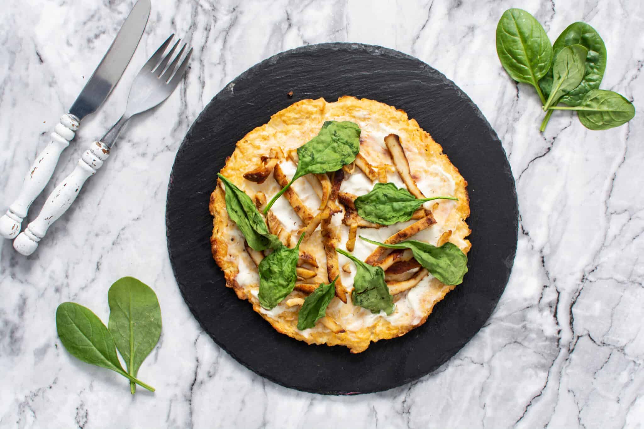 Cauliflower Pizza Crust Without Parmesan Oh So Foodie