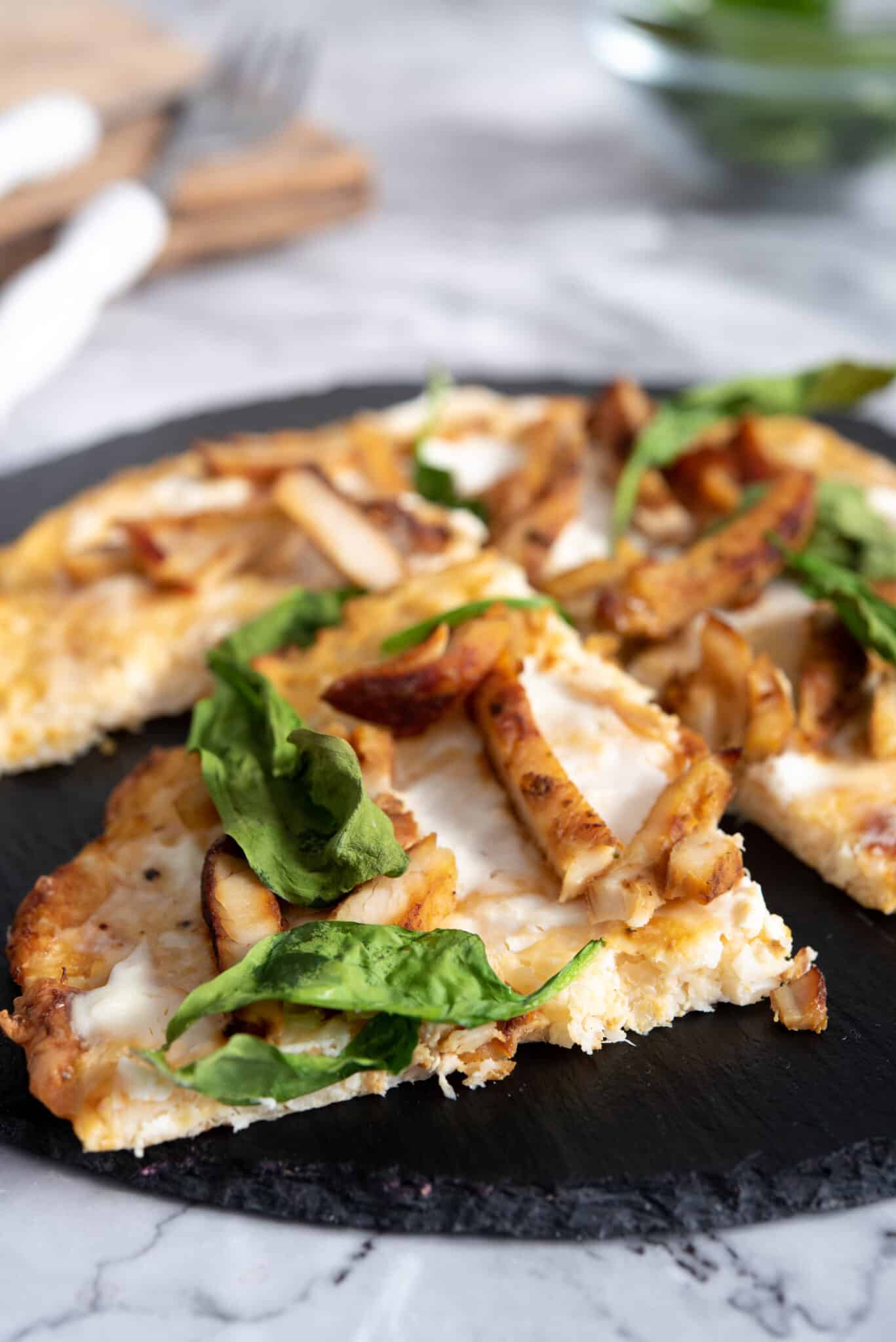 Cauliflower Pizza Crust Without Parmesan Oh So Foodie