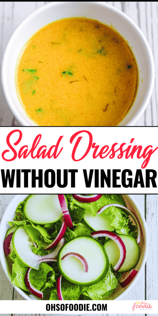 easy Salad Dressing Without Vinegar