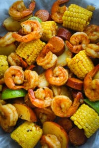 BEST Shrimp Boil Recipe! - Oh So Foodie