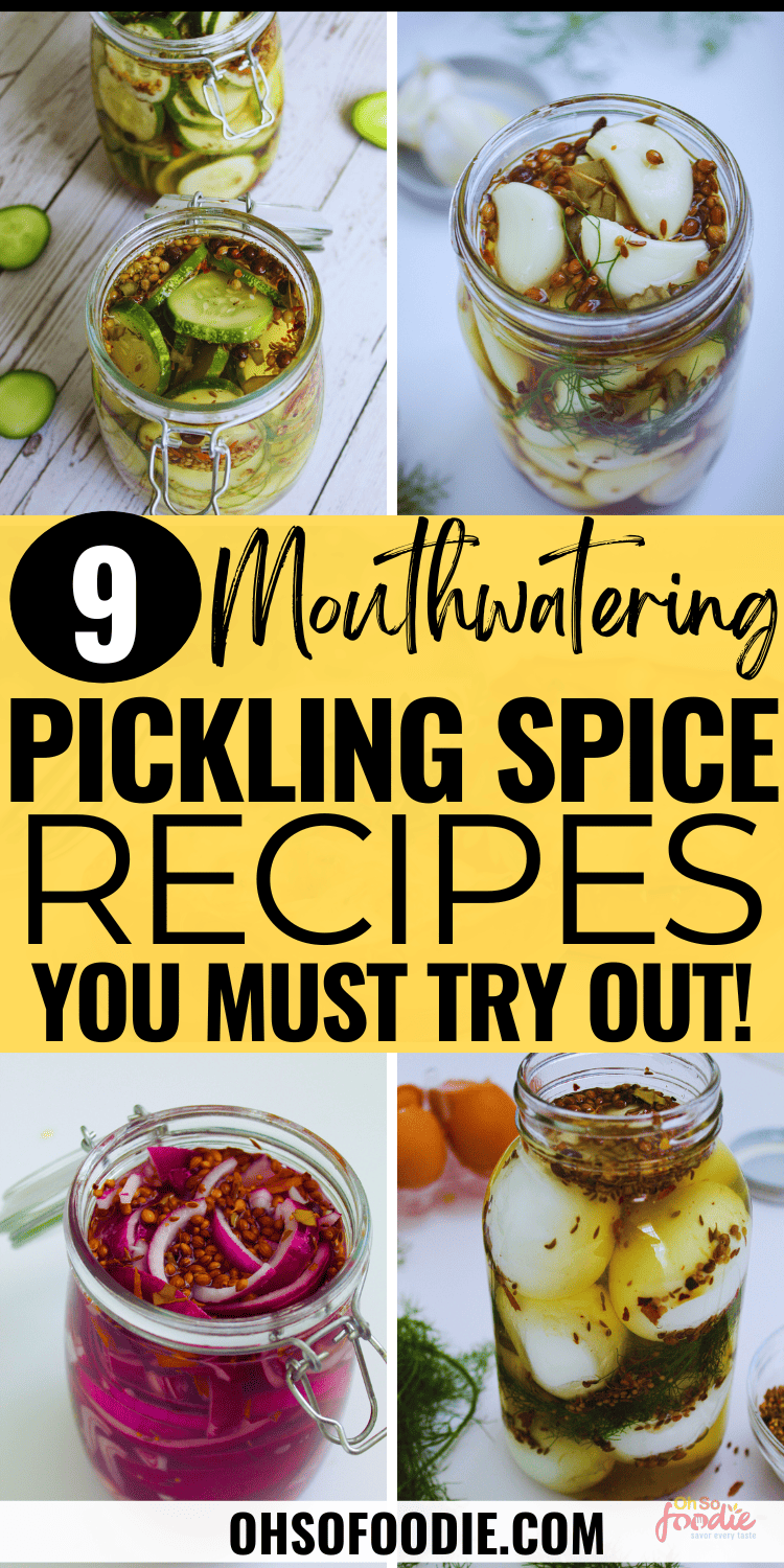 9 Easy Recipes Using Pickling Spice Mix Oh So Foodie