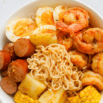 ramen noodle seafood boil