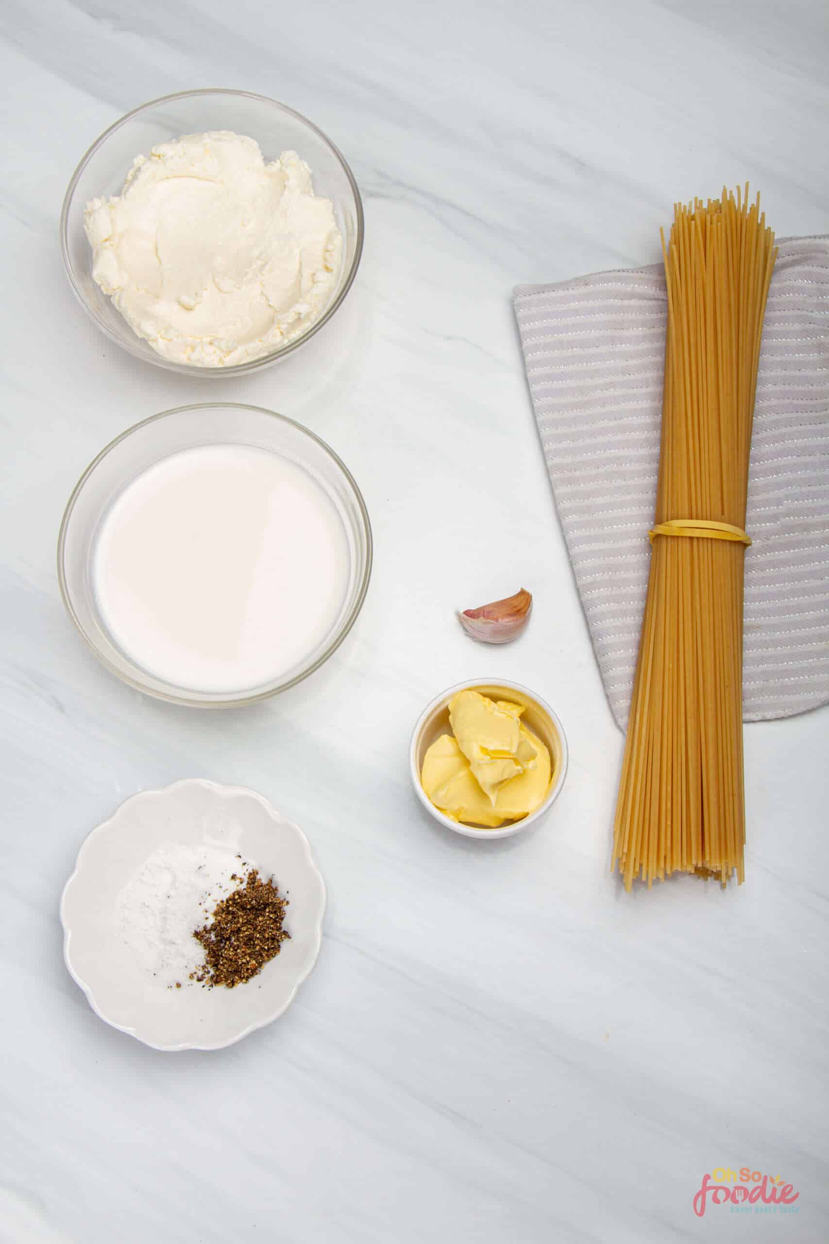 Pasta Sauce With Cream Cheese Oh So Foodie