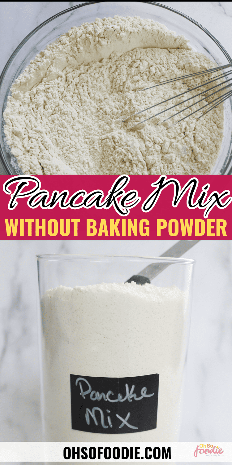 Pancake Mix Without Baking Powder Oh So Foodie