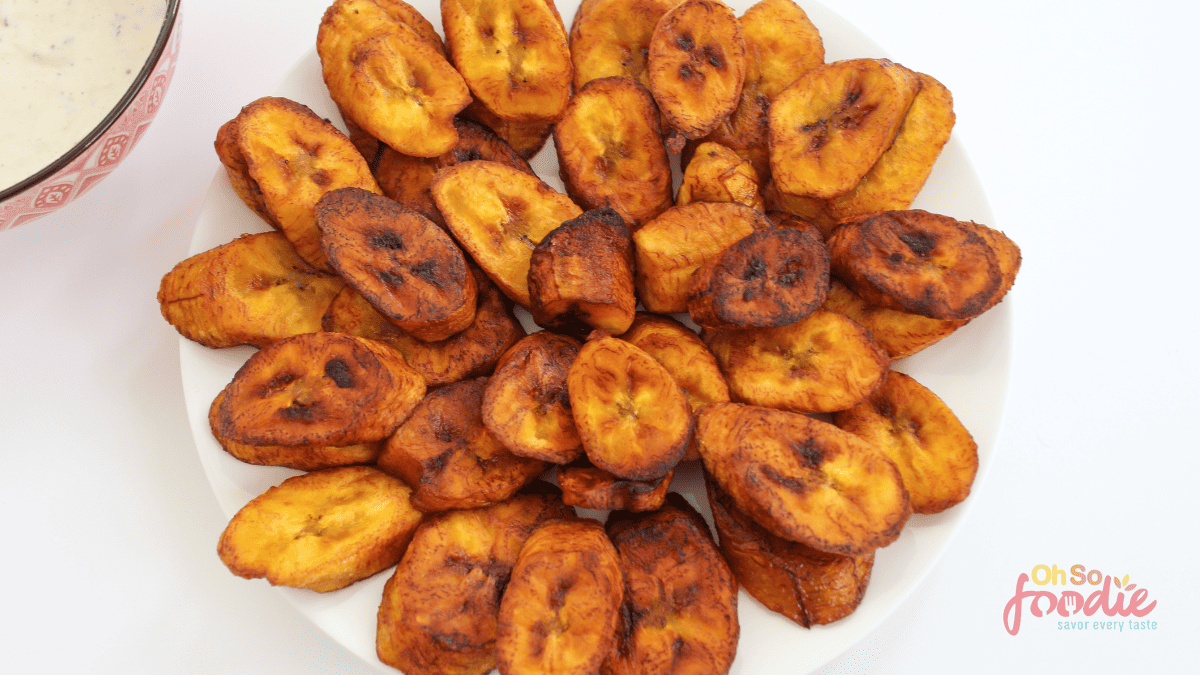 quick Sweet fried plantains