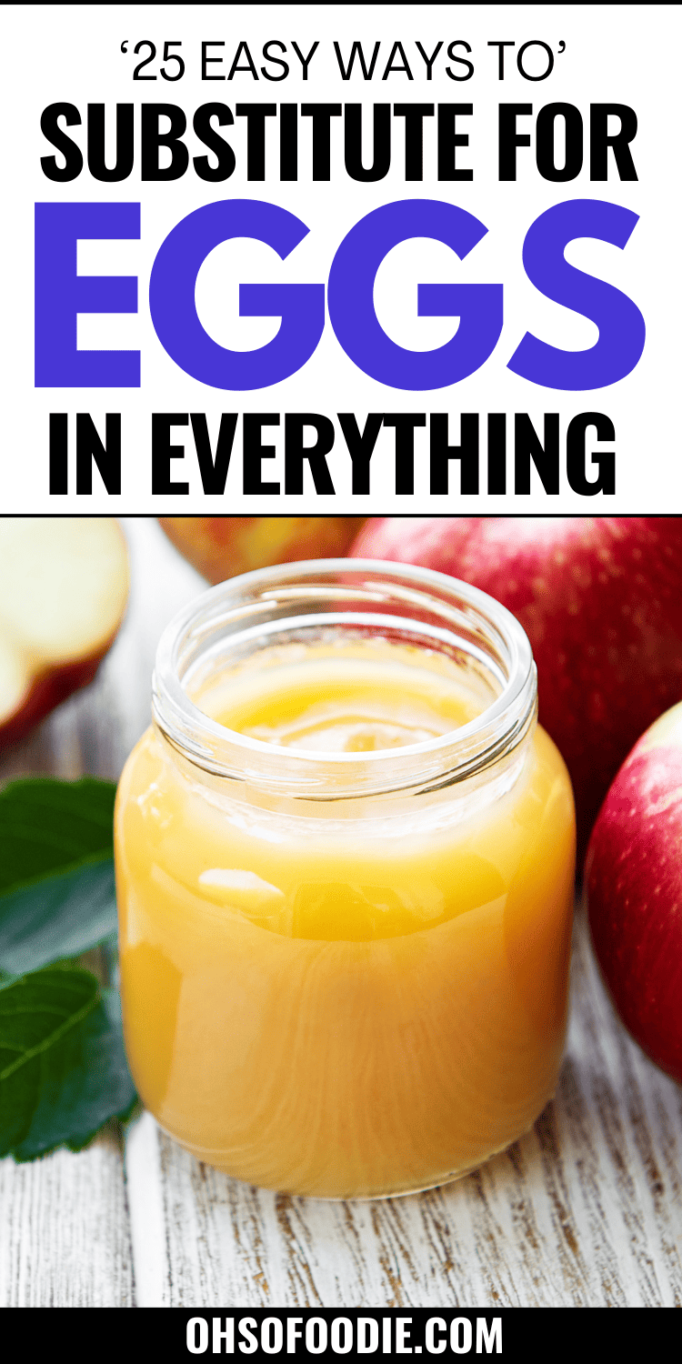 25 Incredibly Effective Substitutes For Eggs In A Pinch - Oh So Foodie