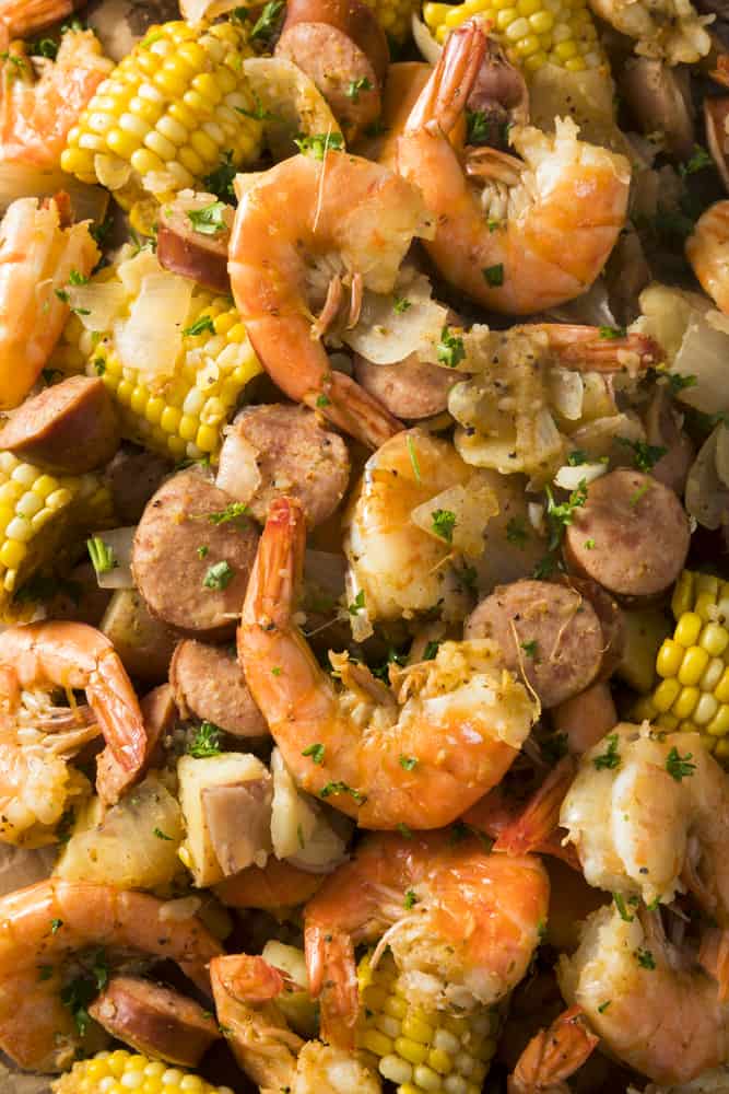 CAJUN shrimp boil recipe
