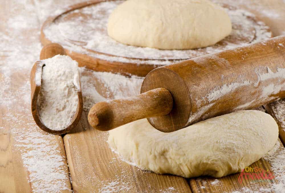 homemade pizza dough