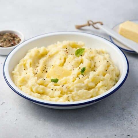 no milk mashed potatoes