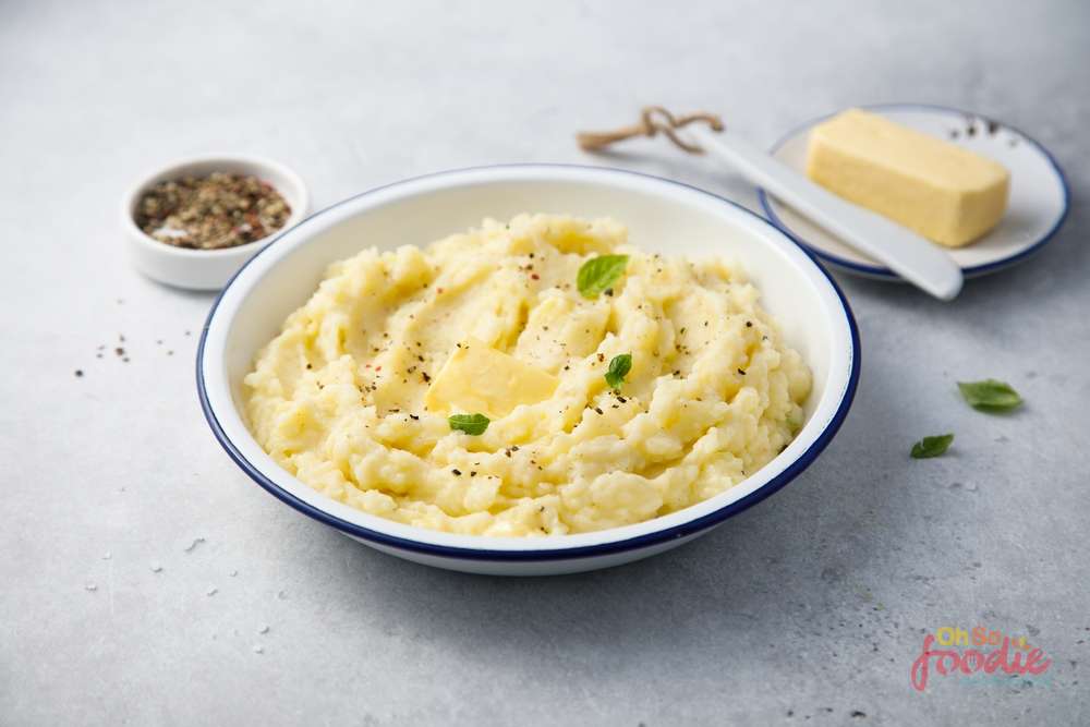 no milk mashed potatoes