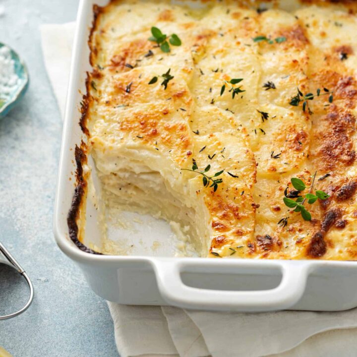 easy cheesy scalloped potatoes