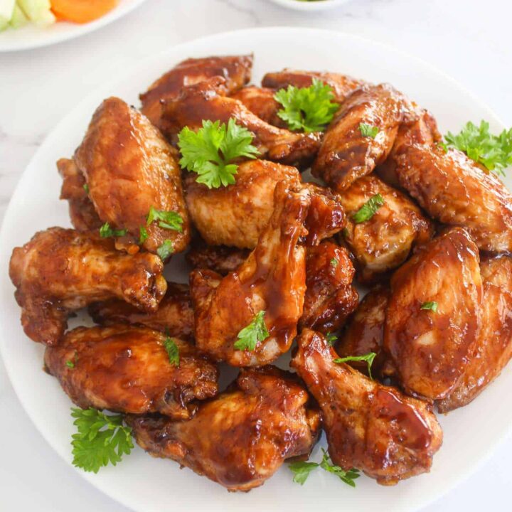 Homemade BBQ Chicken Wings