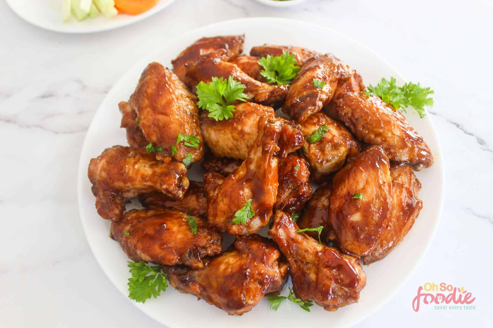 Homemade BBQ Chicken Wings