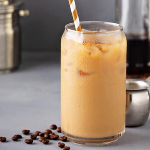 Homemade Vanilla Iced Coffee