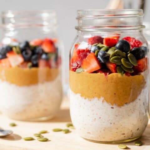 Cottage Cheese Overnight Oats
